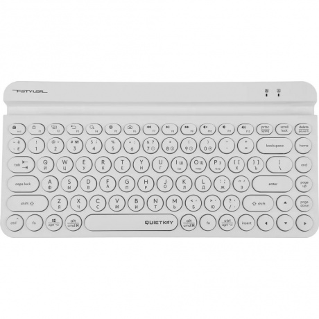 Клавиатура A4Tech Fstyler FBK30 белый - фото 1