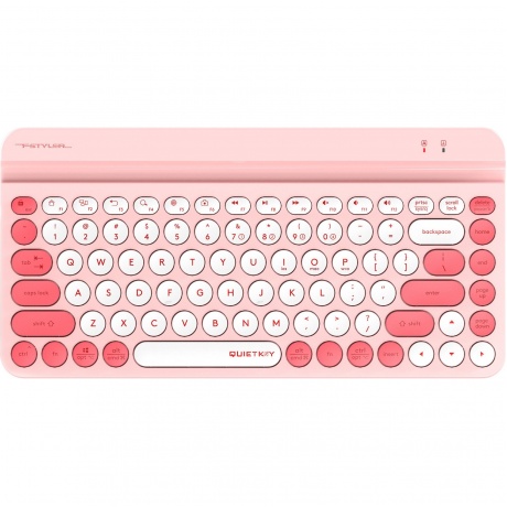 Клавиатура A4Tech Fstyler FBK30 розовый - фото 1