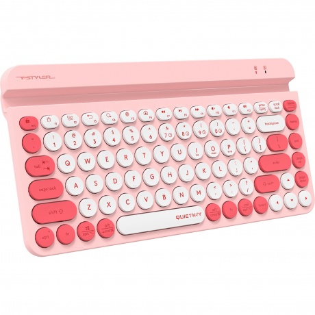 Клавиатура A4Tech Fstyler FBK30 розовый - фото 2