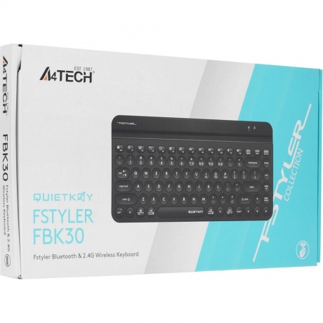 Клавиатура A4Tech Fstyler FBK30 черный - фото 5