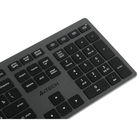 Клавиатура A4Tech Fstyler FBX50C серый - фото 2