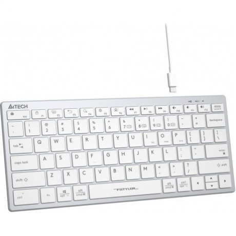 Клавиатура A4Tech Fstyler FBX51C белый - фото 4
