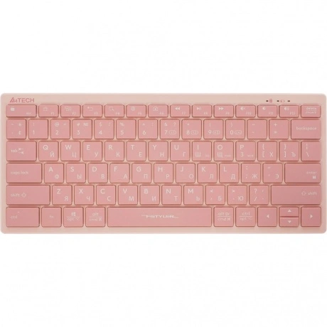 Клавиатура A4Tech Fstyler FBX51C розовый