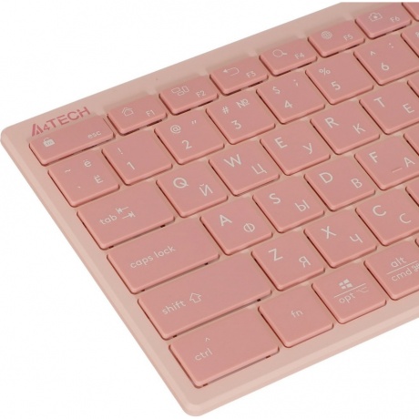 Клавиатура A4Tech Fstyler FBX51C розовый - фото 3