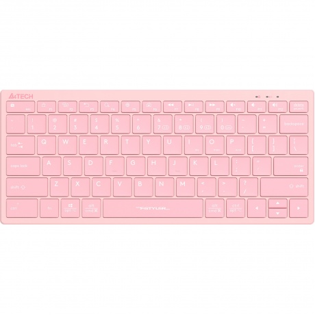 Клавиатура A4Tech Fstyler FBX51C розовый - фото 7