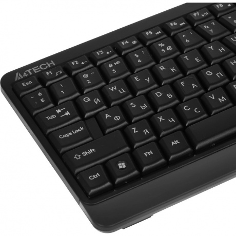 Клавиатура A4Tech Fstyler FKS11 черный/серый - фото 4