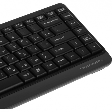 Клавиатура A4Tech Fstyler FKS11 черный/серый - фото 5