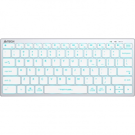 Клавиатура A4Tech Fstyler FX61 белый - фото 1