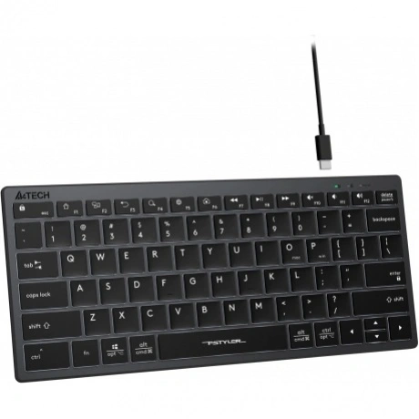 Клавиатура A4Tech Fstyler FX61 серый