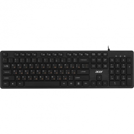 Клавиатура Acer OKW122 черный USB (ZL.KBDEE.00C) - фото 1