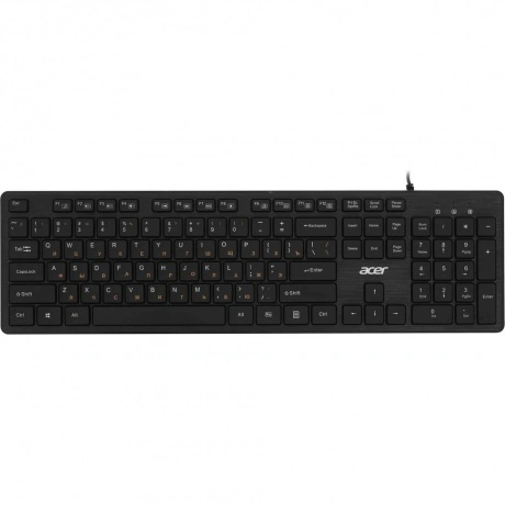 Клавиатура Acer OKW122 черный USB (ZL.KBDEE.00C)