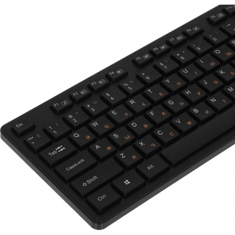 Клавиатура Acer OKW122 черный USB (ZL.KBDEE.00C) - фото 3