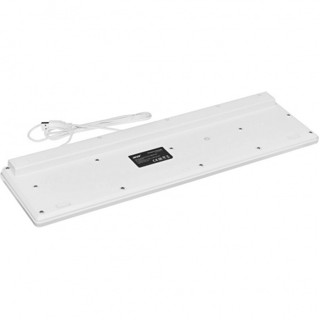 Клавиатура Acer OKW123 белый USB (ZL.KBDEE.00D) - фото 5