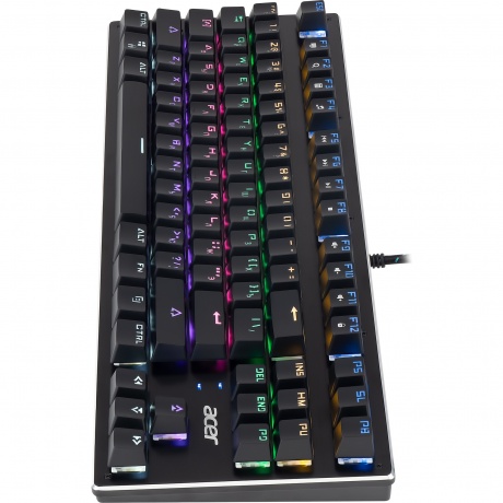 Клавиатура Acer OKW126 механическая черный - фото 6