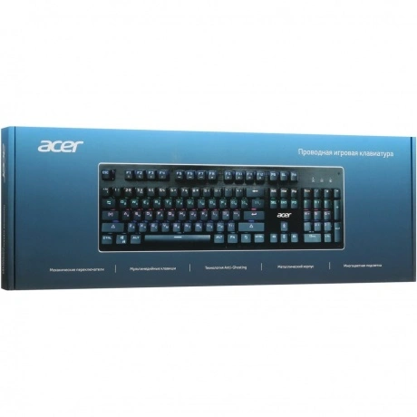 Клавиатура Acer OKW127 механическая черный