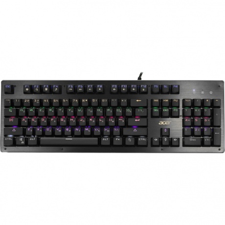 Клавиатура Acer OKW127 механическая черный - фото 12