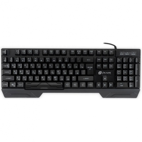 Клавиатура Oklick 709G черный USB LED (1788144) - фото 1