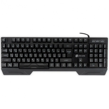 Клавиатура Oklick 709G черный USB LED (1788144)