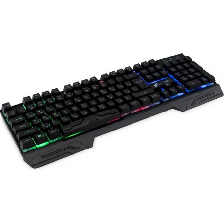 Клавиатура Oklick 709G черный USB LED (1788144) - фото 3