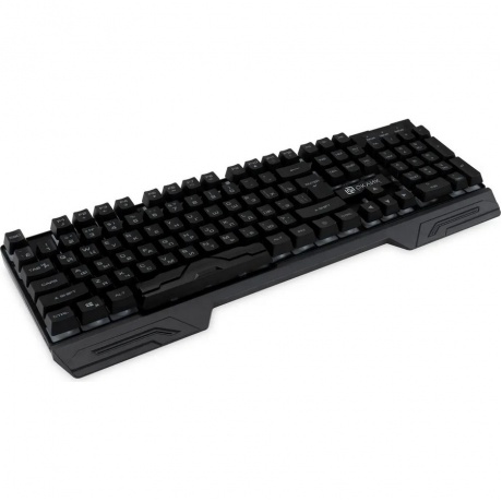 Клавиатура Oklick 709G черный USB LED (1788144) - фото 7