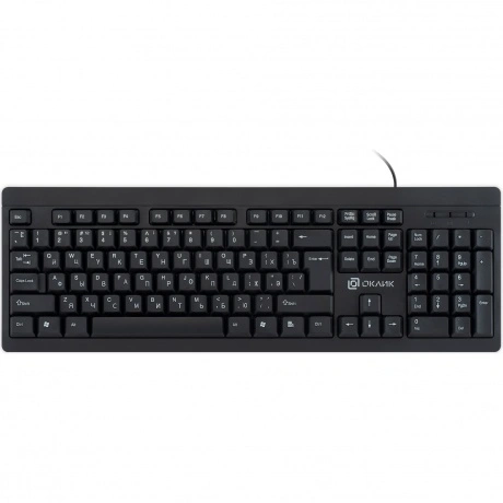 Клавиатура Oklick 95M черный USB (1788106)