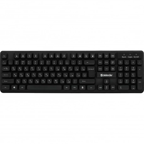 Набор клавиатура + мышь Defender MILAN C-992 RU BLACK (45992)