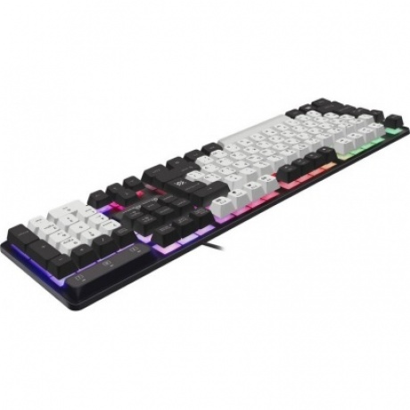 Клавиатура Defender DARK KNIGHT GK-077 WH/BL (45078) - фото 4