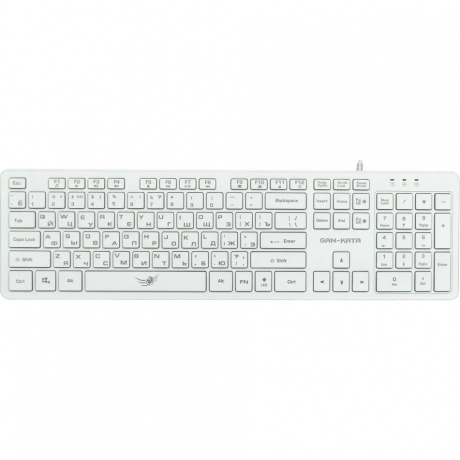 Клавиатура Dialog Gan-Kata KGK-17U WHITE - фото 8