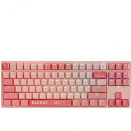 Клавиатура A4Tech Bloody S87 Energy Pink