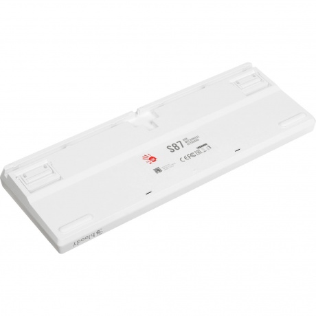 Клавиатура A4Tech Bloody S87 Energy White-Yellow - фото 3