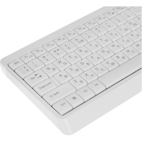 Клавиатура A4Tech Fstyler F1512 White - фото 3