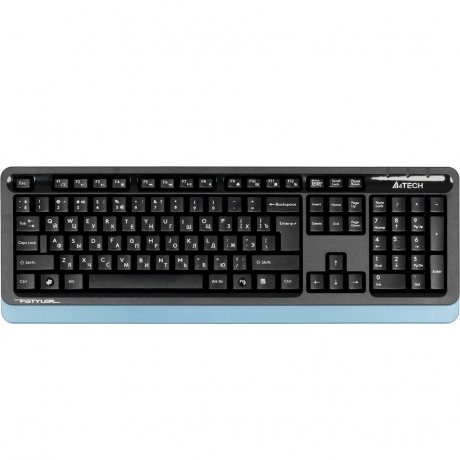 Клавиатура A4Tech Fstyler FG1035 Navy Blue - фото 2