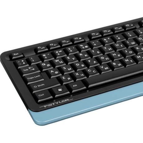 Клавиатура A4Tech Fstyler FG1035 Navy Blue - фото 3