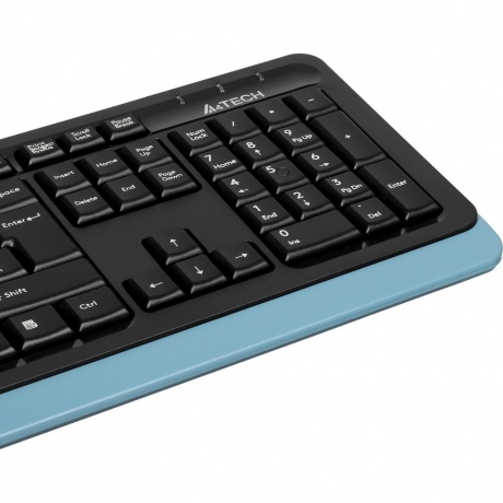Клавиатура A4Tech Fstyler FG1035 Navy Blue - фото 4