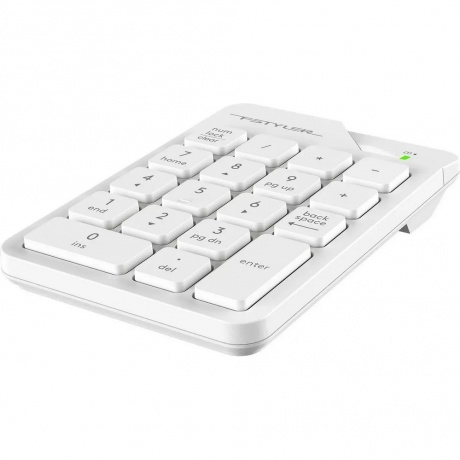 Клавиатура A4Tech Slim USB FGK21C White - фото 5