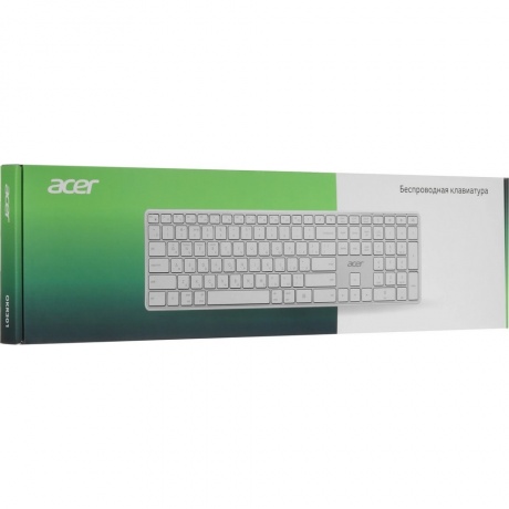 Клавиатура Acer OKR301 White-Silver ZL.KBDEE.015 - фото 9