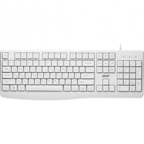 Клавиатура Acer OKW301 White ZL.KBDCC.01B - фото 3