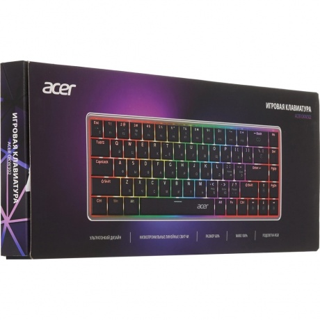 Клавиатура Acer OKW302 Silver ZL.KBDCC.01C - фото 9