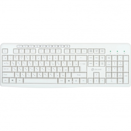 Клавиатура Oklick K225W White 1875235 - фото 1