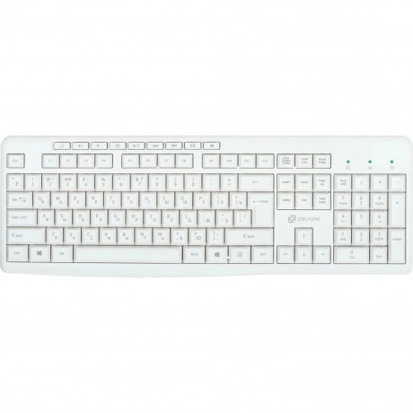 Клавиатура Oklick K225W White 1875235