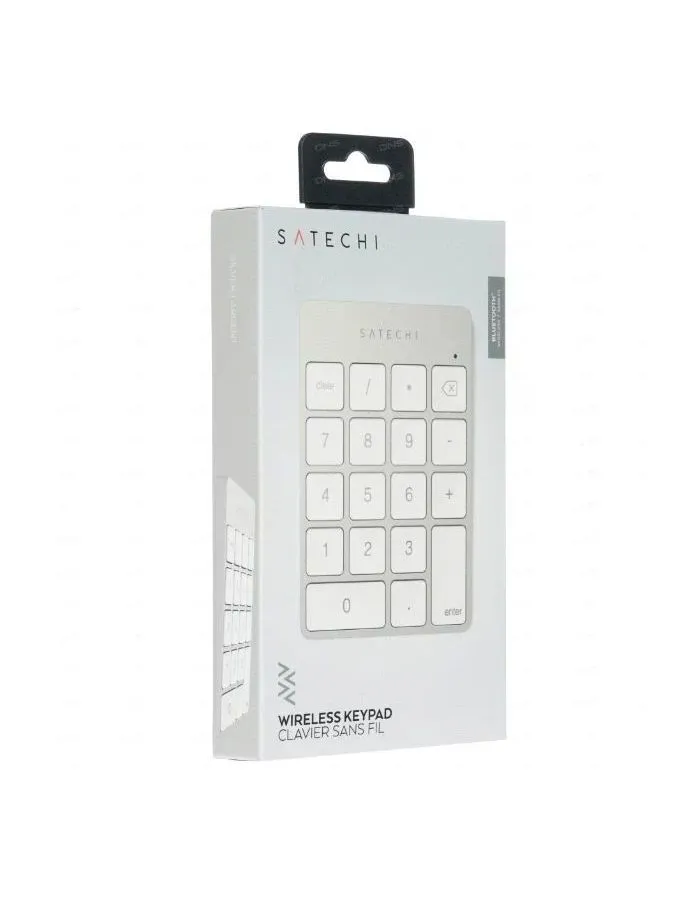 Клавиатура Satechi Slim Rechargeable Silver ST-SALKPS - фото 3
