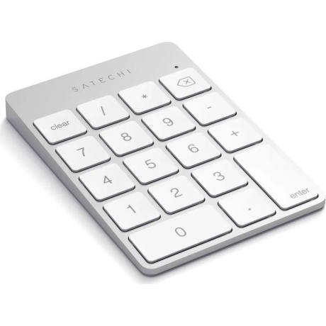 Клавиатура Satechi Slim Rechargeable Silver ST-SALKPS - фото 4