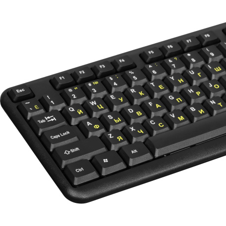 Клавиатура Гарнизон GK-100L Black - фото 3