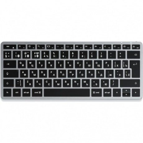 Клавиатура Satechi Slim X1 Bluetooth Keyboard-RU Серый космос.
