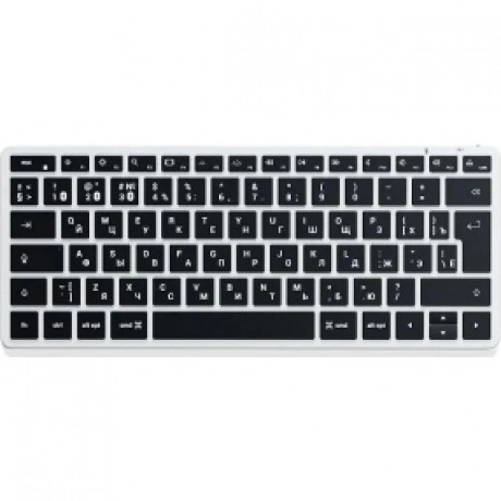 Клавиатура Satechi Slim X1 Bluetooth Keyboard-RU серебристый.