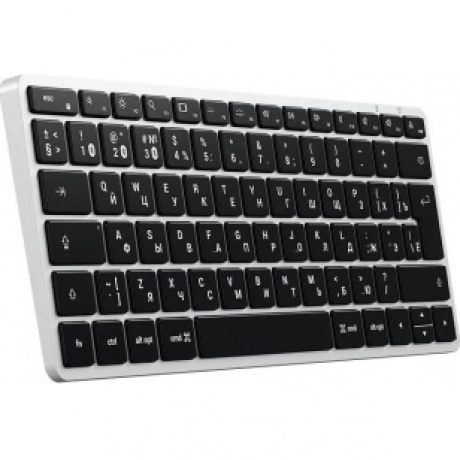 Клавиатура Satechi Slim X1 Bluetooth Keyboard-RU серебристый. - фото 2