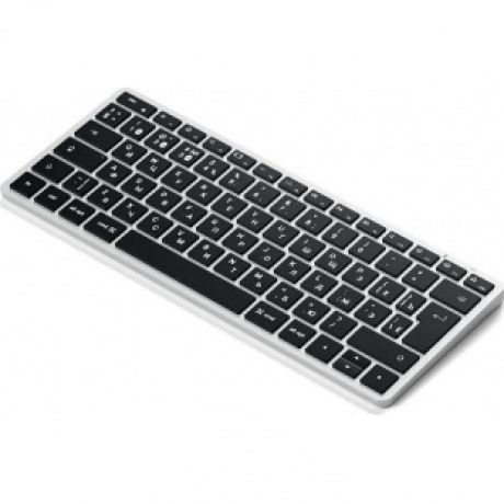 Клавиатура Satechi Slim X1 Bluetooth Keyboard-RU серебристый. - фото 4