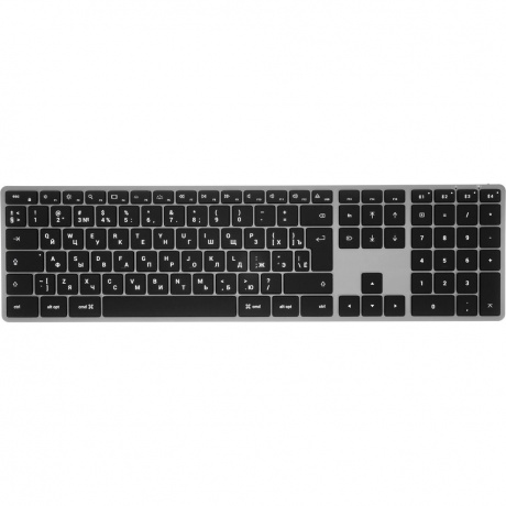 Клавиатура Satechi Slim X3 Bluetooth Keyboard-RU серебристый - фото 1