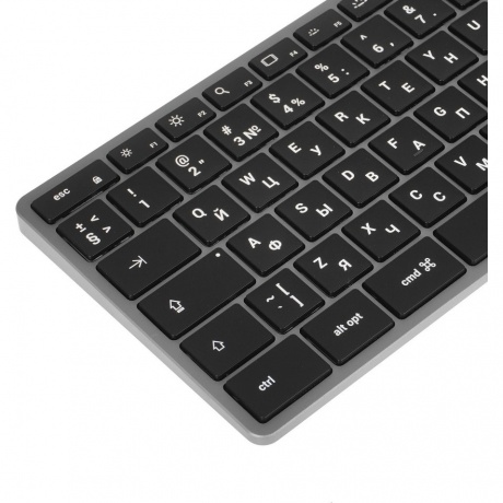 Клавиатура Satechi Slim X3 Bluetooth Keyboard-RU серебристый - фото 3