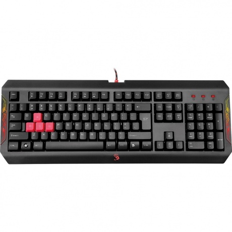 Клавиатура A4Tech Bloody Q100 черный - фото 4